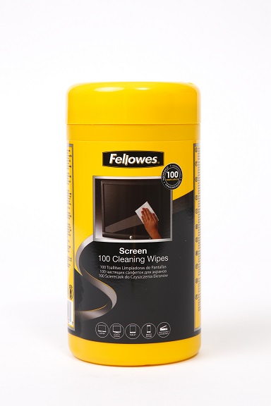 FELLOWES SCREEN WIPES 100PK (9970330)